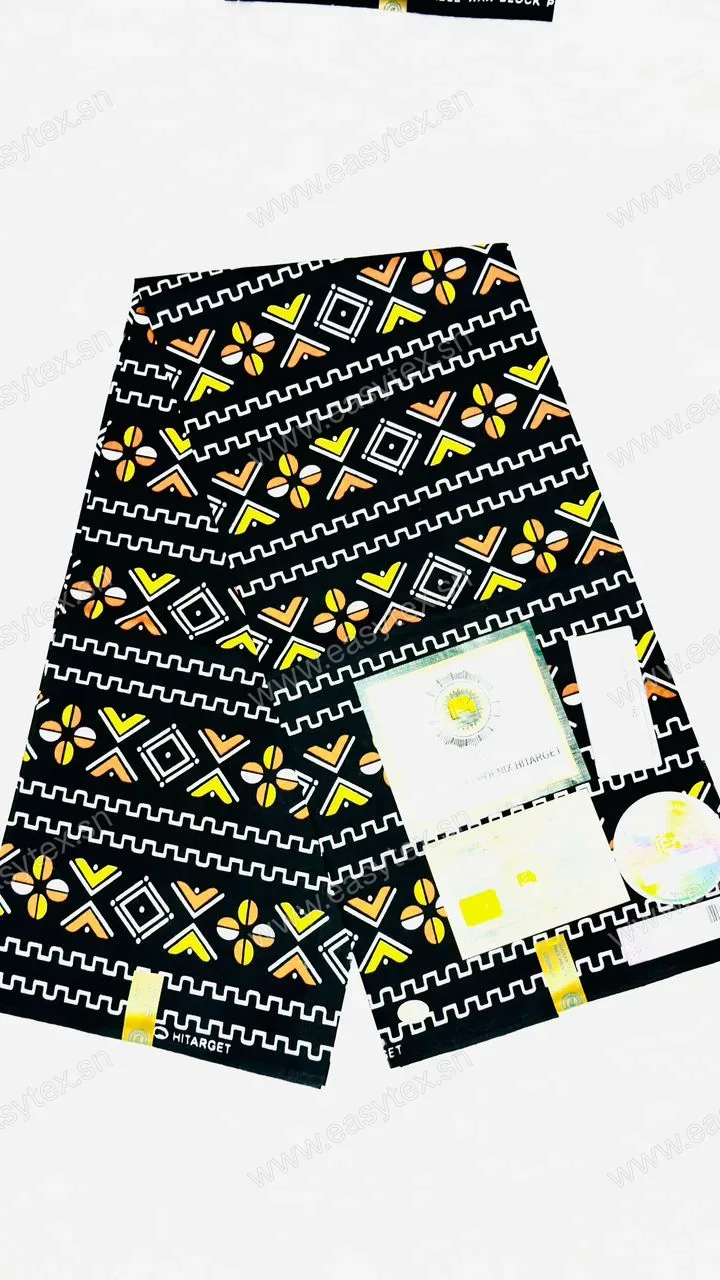 Wax Hitarget Ethnic Vibration - Noir et Jaune